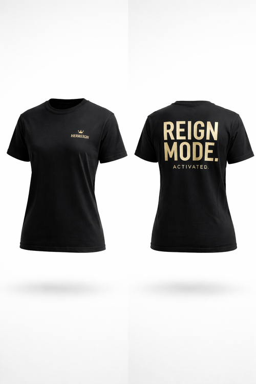 REIGN MODE Black Tee